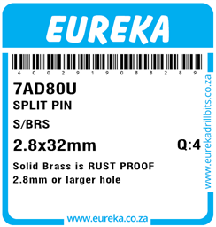 7AD80 - Split Pin -7AD80_Label_T